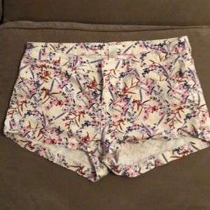 Floral H&M shorts